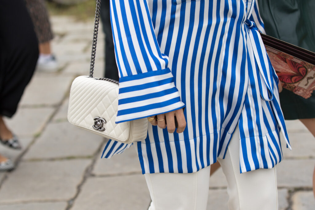 Blue stripes are a hot designer fashion trend for summer 2023, and these are some of the best options for a dress, top, shorts and more.