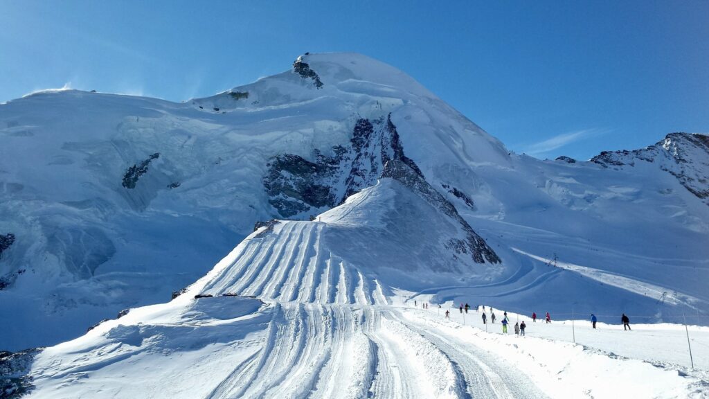 summer skiing in Switzerland