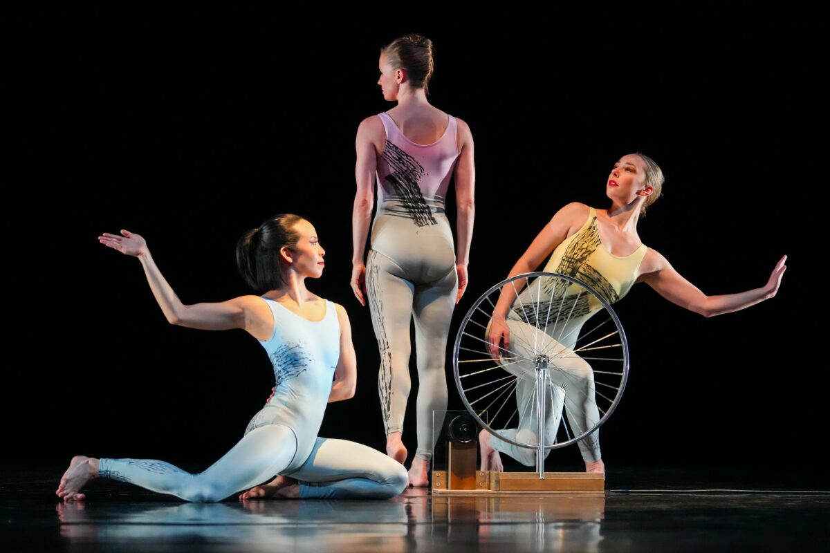 the Paul Taylor Dance Company performing new works in NYC at the Joyce Theater.