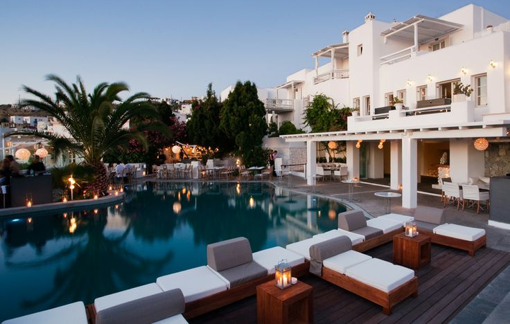 Greek island getaway hotels and resorts