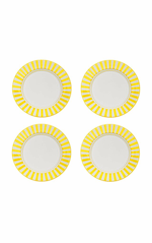 Citrus color home and tabletop items for summer dinner party