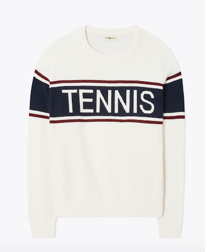 Fall luxury sweaters and tenniscore