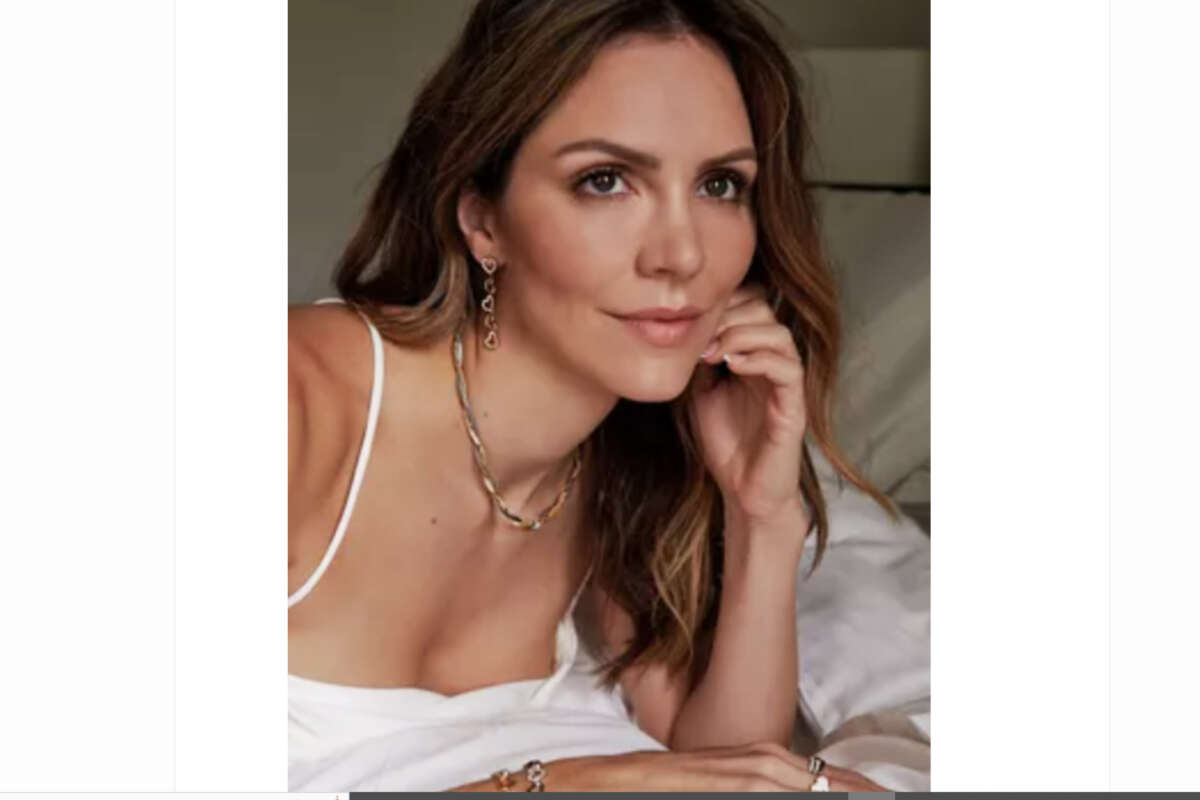 Here's where to buy and what to know about Katherine McPhee brand KMF, a new luxury jewelry line with sparkling necklaces, rings, and more.