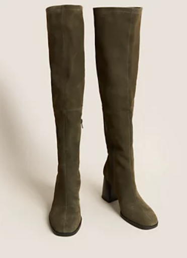 luxury knee-high boots Winter Fall