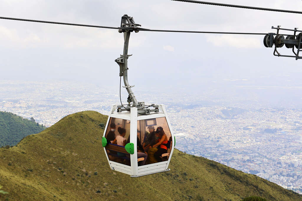 Best places to see and things to do on a visit to Quito, Ecuador, including Old Town, a cable car ride, incredible empanadas and the Equator.