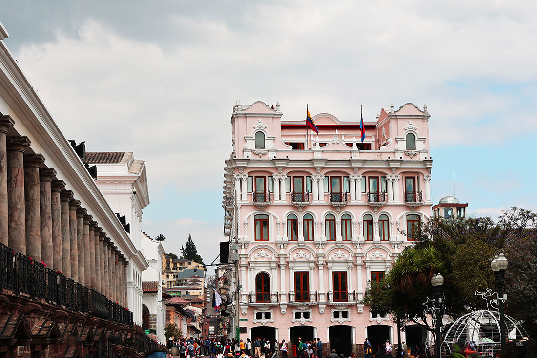 Best places to see and things to do on a visit to Quito, Ecuador, including Old Town, a cable car ride, incredible empanadas and the Equator.