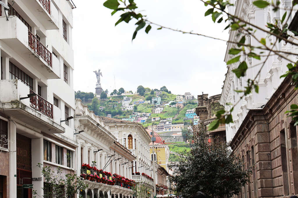 Best places to see and things to do on a visit to Quito, Ecuador, including Old Town, cable car ride, empanadas and the Equator