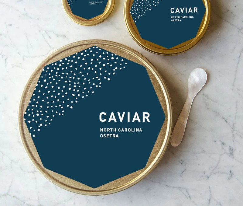 casual caviar for the holiday season including brands to try, chips, and champagne