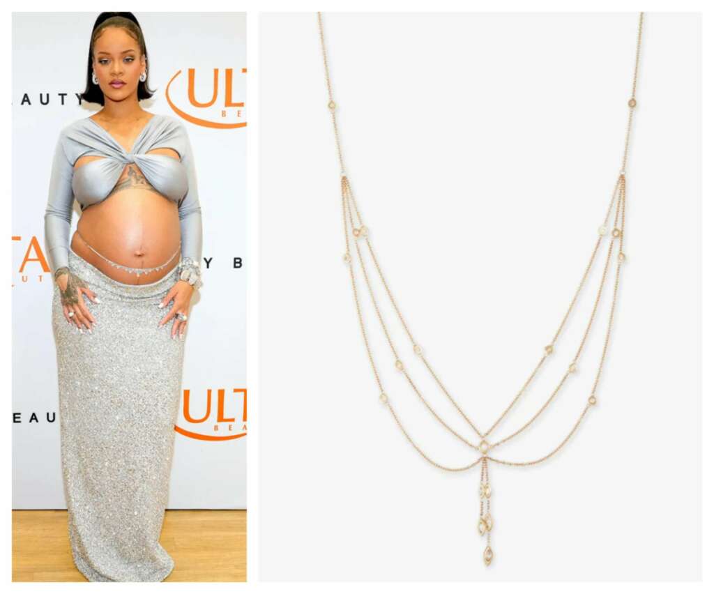 Best luxury maternity outfits inspired by the styles of pregnant celebrities, including jumpsuits and dresses.