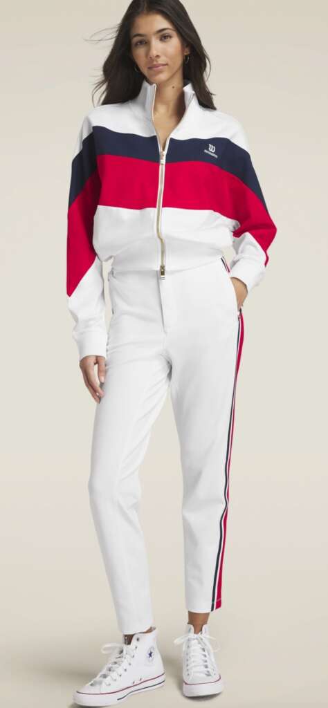 best on trend retro designer tracksuit for spring 2023