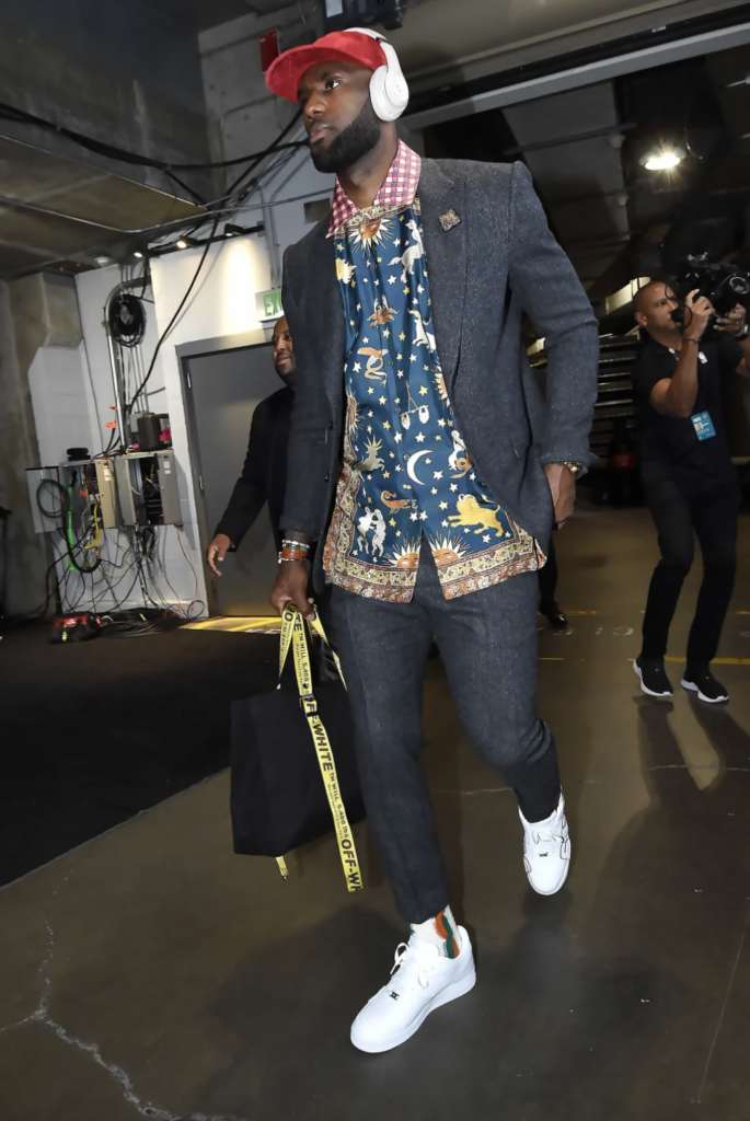 Best dressed and most stylish luxury fashion influencers among NBA players, like LeBron James, Russell Westbrook and Chris Paul.