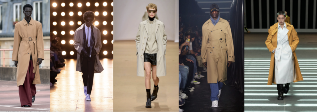 Top luxury designer menswear fashion trends for spring 2023, including denim outfits, trench coat, cargo pants, and more ideas for men.