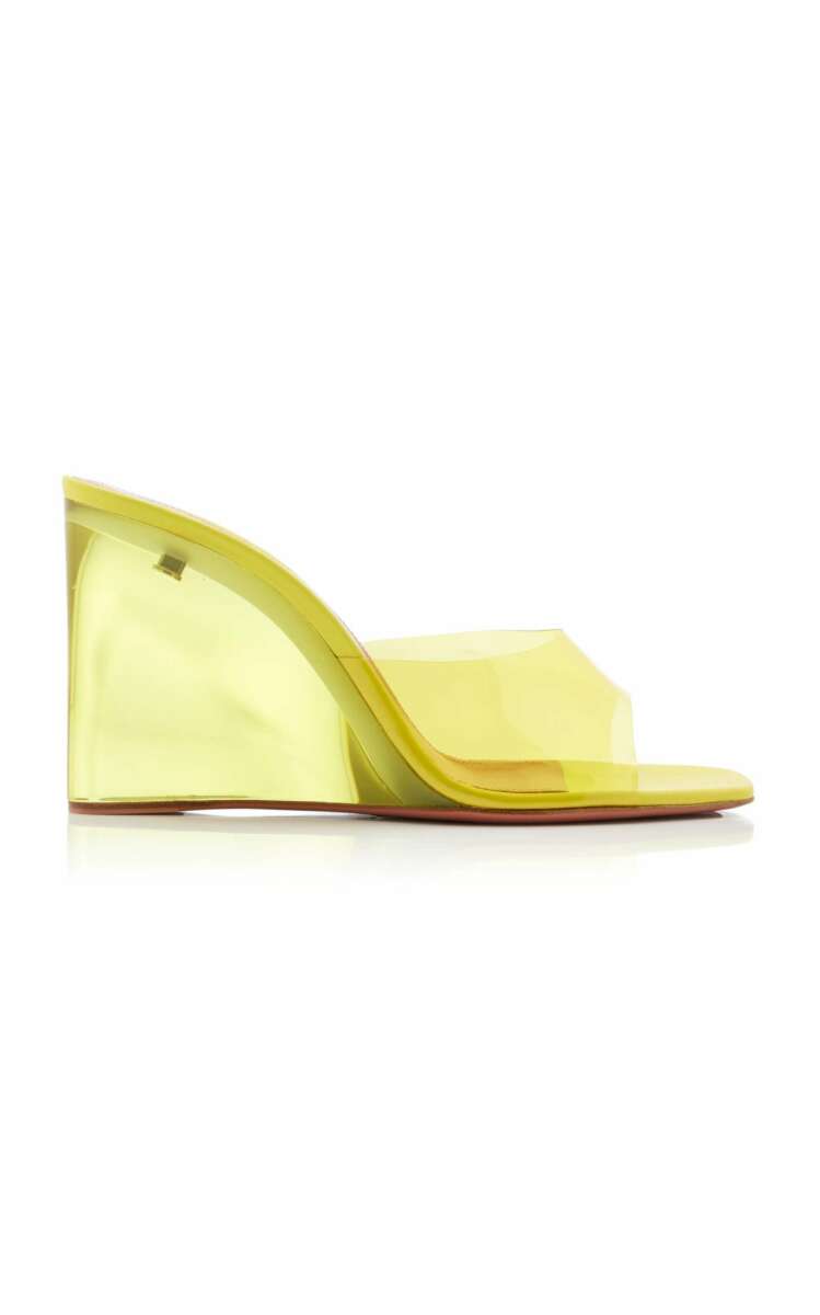 best on trend yellow luxury designer shoes for spring 2023
