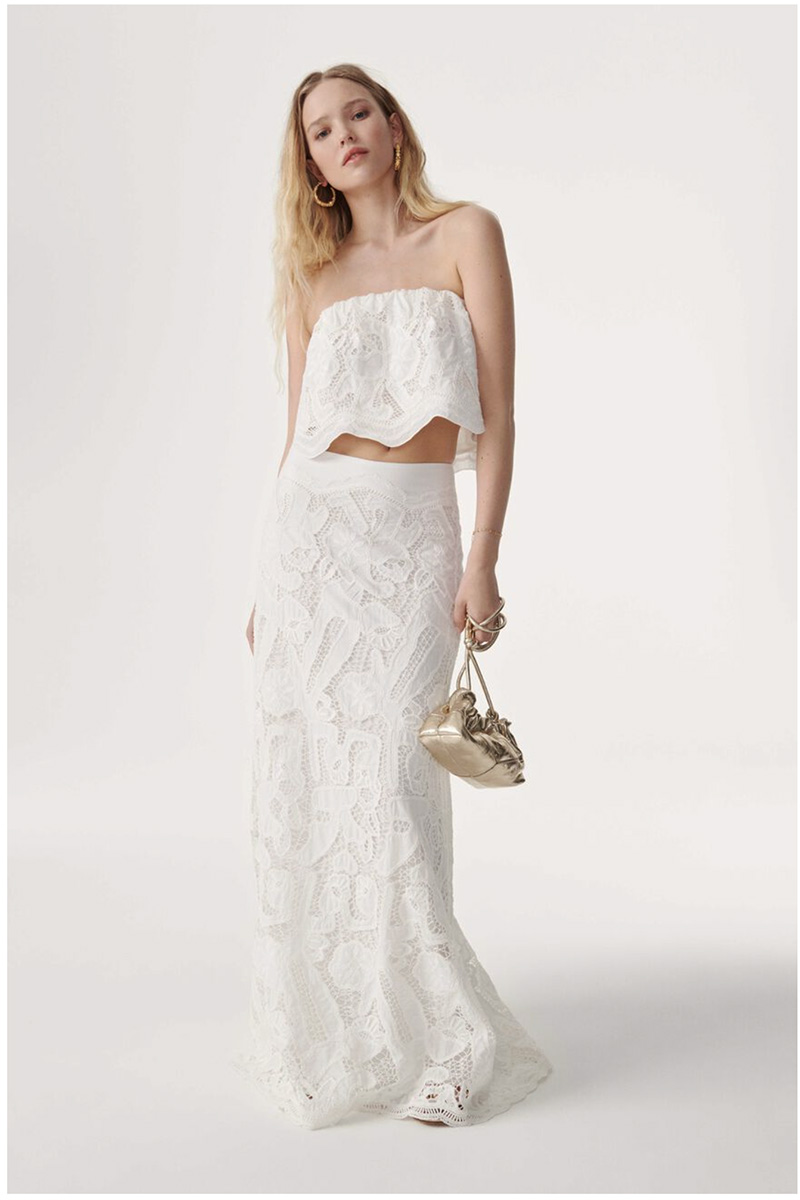designer bridal collections of 2023 are perfect for a courthouse, beach or backyard wedding.