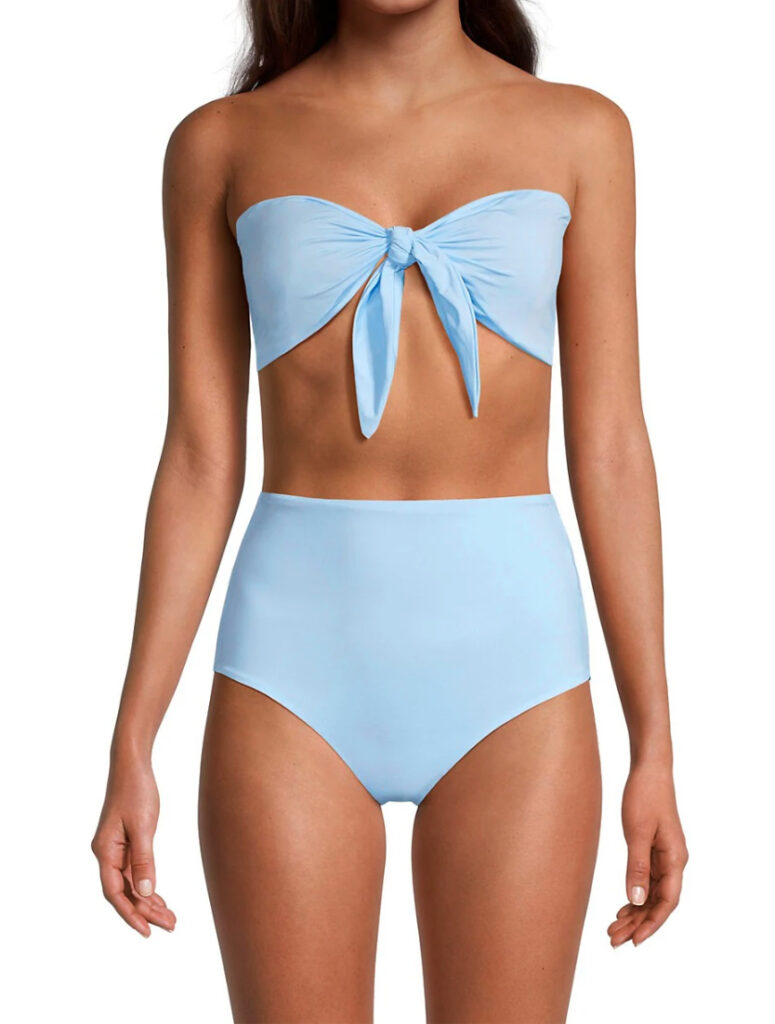 the top trending best blue luxury designer swimsuits for women this summer 2023, whether you're in the market for a bikini, one-piece, maillot or tankini.