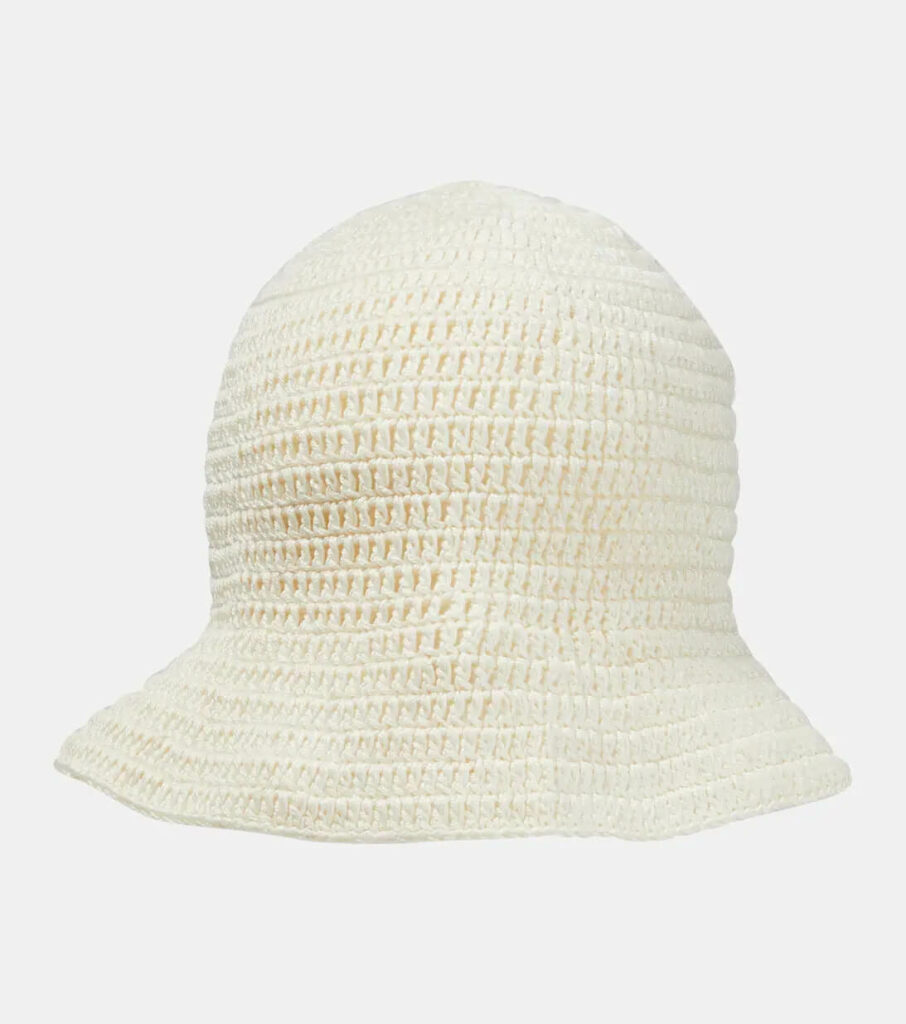 12 luxury designer sun hats to stay cool yet glamorous this Summer including different styles such as a bucket, a baseball cap, or a visor.