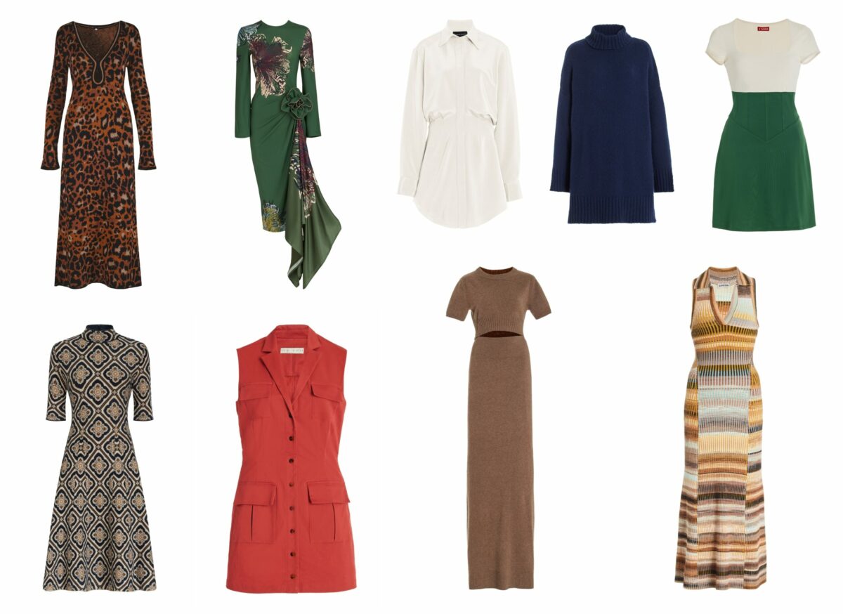 Our edit of the best designer day dresses of the fall season this year.