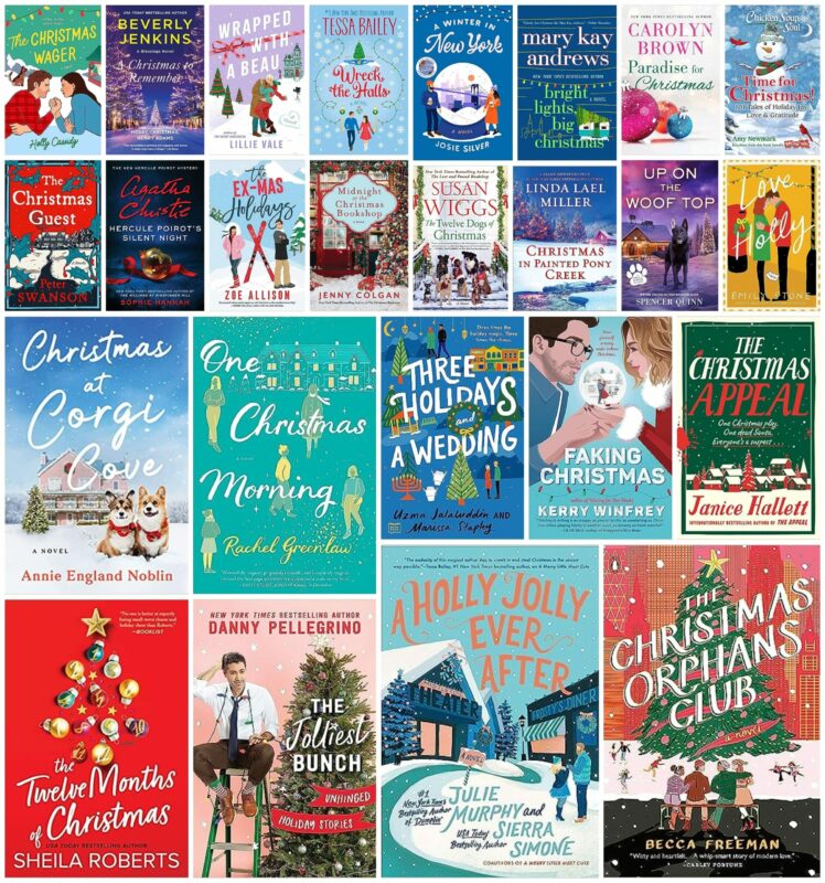the best new novels, romances and mysteries set at Christmas holiday time for 2023