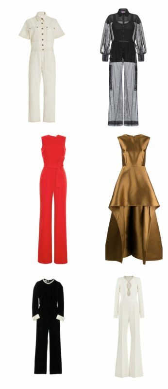 The right jumpsuit is perfect for cocktail, dressy, evening or formal party wear.