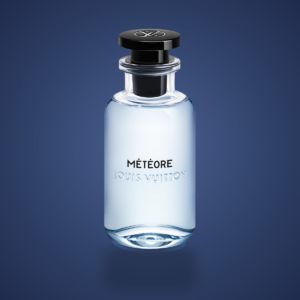 Louis Vuitton Météore Eau de Parfum bottle.
